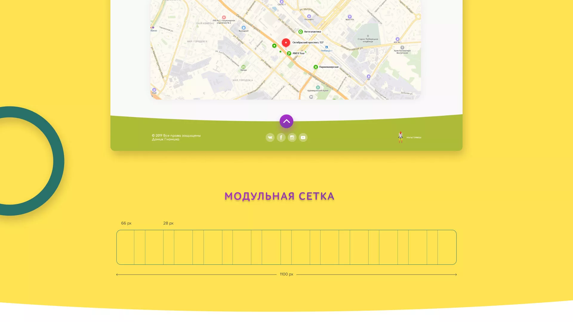 Разработка сайта детского активити-клуба «Домик гномика» в Белокурихе