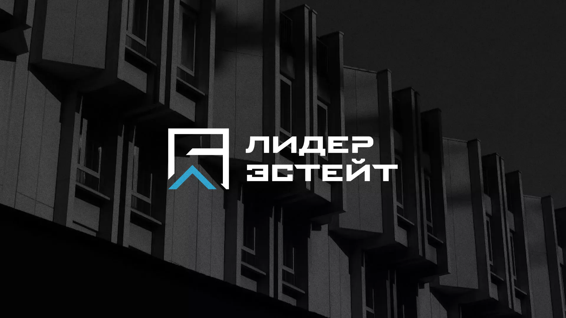 Разработка логотипа агентства недвижимости «Лидер Эстейт» в Белокурихе