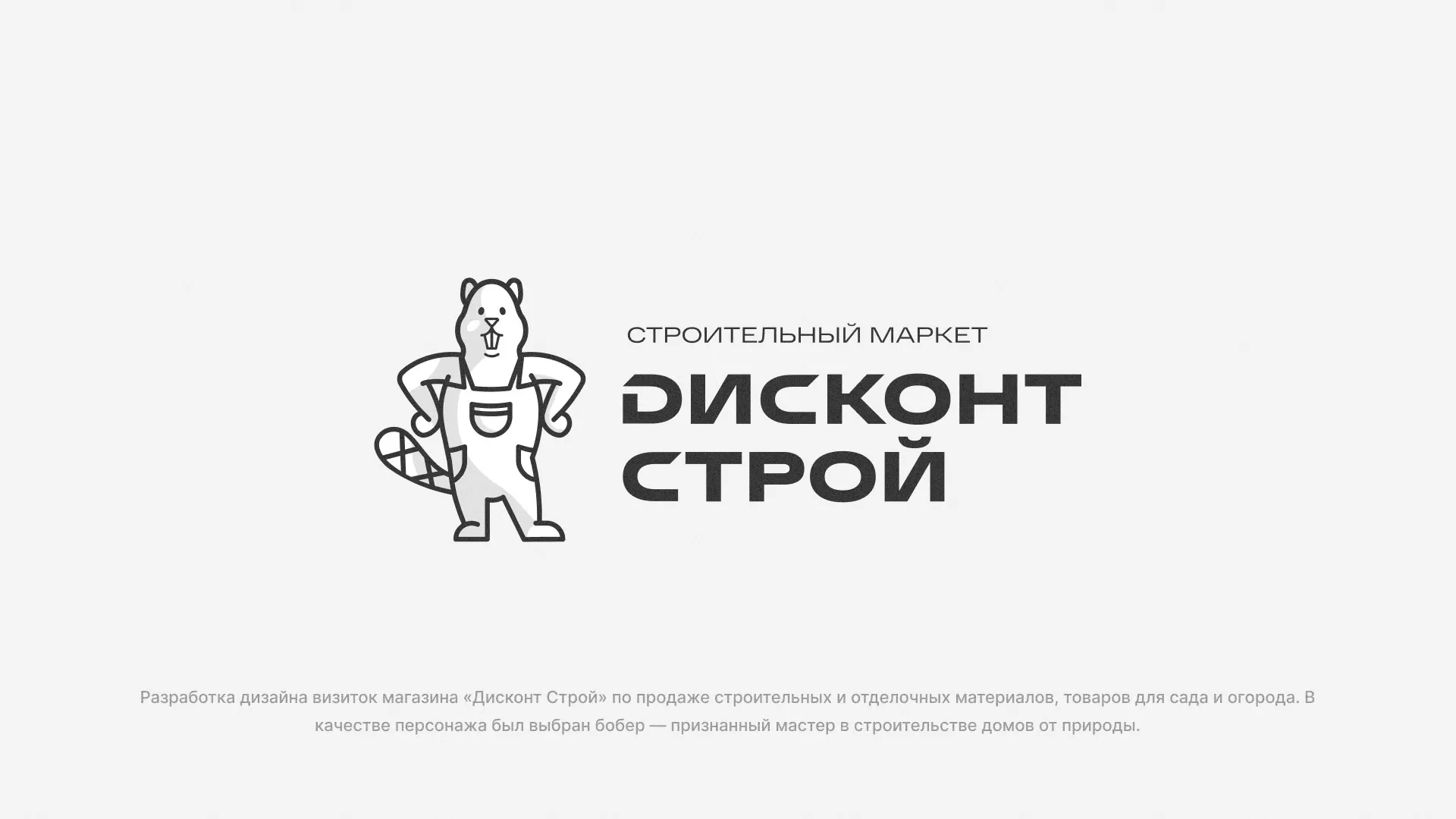 Разработка дизайна визиток магазина «Дисконт Строй» в Белокурихе