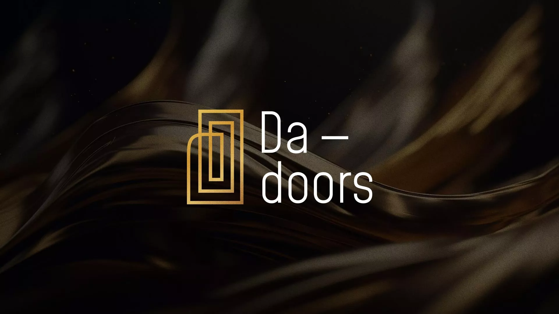 Разработка логотипа для компании «DA-DOORS» в Белокурихе